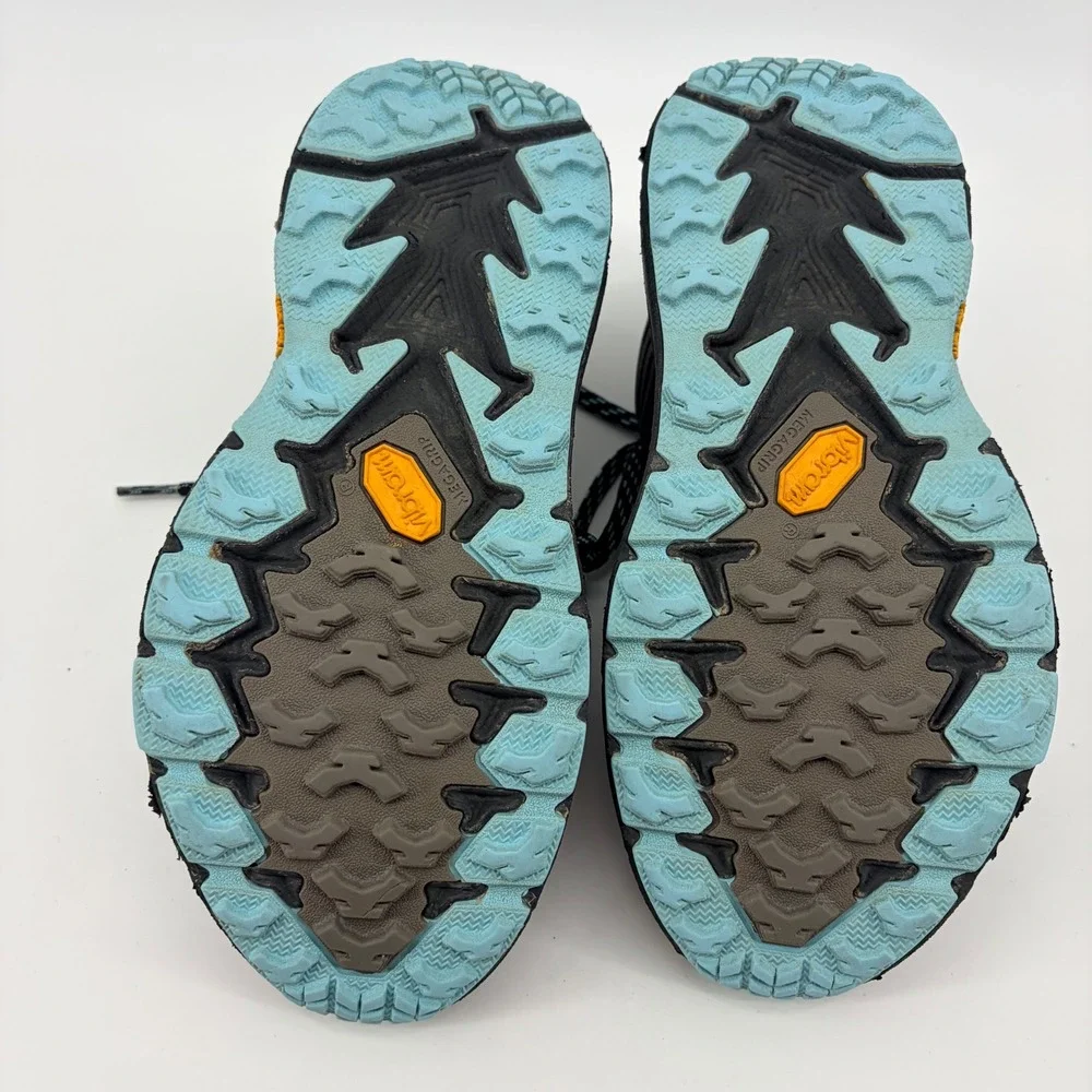 Hoka Speedgoat 4 GTX Size 5 Black Grey Gore-Tex Waterproof Trail Running Womens